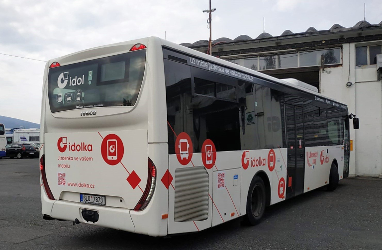 BUS IDOL - motiv Idolka - CRW LE 12M